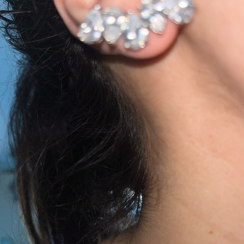 Earrings parfois shiny stone - Picture 5 of 6